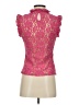 Left Coast by Dolan Pink Sleeveless Blouse Size XS - photo 2
