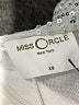 Miss Circle Metallic Silver Jumpsuit Size XS - photo 4