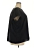Lands' End 100% Polyester Black Short Sleeve Top Size 24W - photo 4