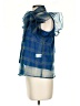Current Air 100% Polyester Blue Sleeveless Blouse Size XS - photo 5