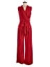 Robert Rodriguez 100% Polyester Solid Red Jumpsuit Size 6 - photo 1