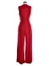 Robert Rodriguez 100% Polyester Solid Red Jumpsuit Size 6 - photo 2