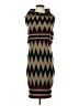 THML Chevron-herringbone Brown Casual Dress Size S - photo 1