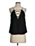 WAYF 100% Polyester Black Sleeveless Blouse Size XS - photo 1