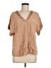 Scandal Tan Short Sleeve Blouse One size (estimated) - photo 1
