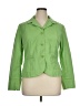 Talbots Solid Green Blazer Size 16 - photo 1