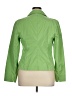Talbots Solid Green Blazer Size 16 - photo 2