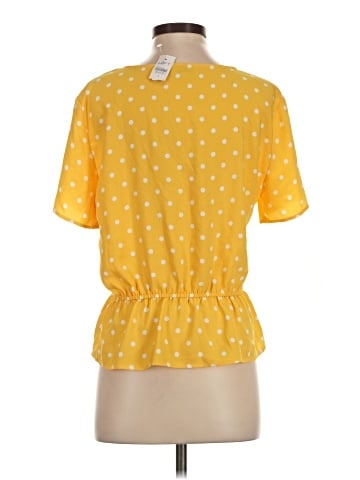 Ann Taylor LOFT Outlet Short Sleeve Blouse (view 2)