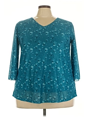 Bebonnie 3/4 Sleeve Blouse (view 1)