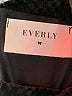 Everly Solid Black Casual Dress Size S - photo 7