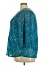 Bebonnie Teal 3/4 Sleeve Blouse Size 3X - photo 5