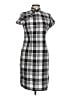 Assorted Brands Plaid Gray Casual Dress Size XL - photo 1