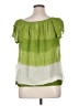 Studio M 100% Viscose Green Sleeveless Blouse Size XL - photo 2