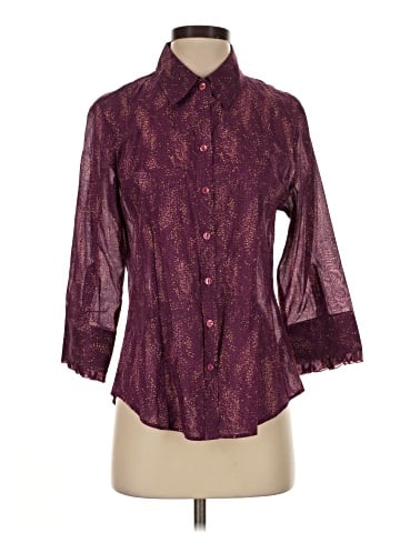 Coldwater Creek 3/4 Sleeve Button-Down Shirt (view 1)