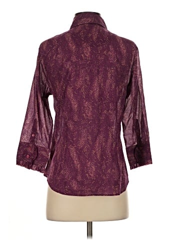Coldwater Creek 3/4 Sleeve Button-Down Shirt (view 2)