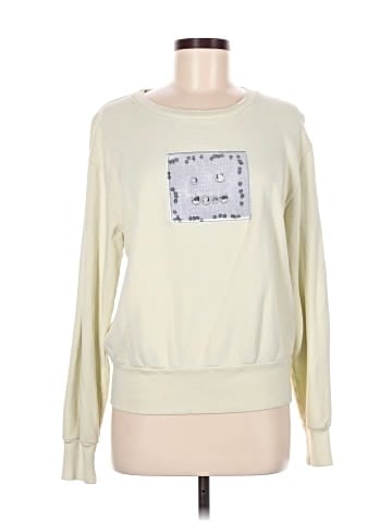 Acne Studios cotton-jersey appliquéd sweatshirt (view 1)