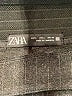 Zara 100% Polyester Chevron-herringbone Gray Active Pants Size L - photo 7