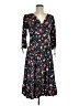 Assorted Brands Floral Black Casual Dress Size M - photo 1