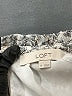 Ann Taylor LOFT 100% Polyester Metallic Silver Short Sleeve Blouse Size M - photo 7