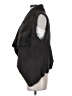 Bebe 100% Polyester Black Faux Fur Vest Size XS - photo 5