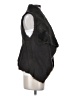 Bebe 100% Polyester Black Faux Fur Vest Size XS - photo 4