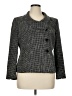 Kasper Houndstooth Gray Blazer Size 16 Petite - photo 1