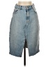 Topshop Blue Denim Skirt Size 4 - photo 1