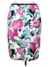 Talbots 100% Cotton Print Pink Formal Skirt Size 14 - photo 2