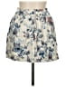 Stradivarius Floral Ivory Casual Skirt Size 8 - photo 2