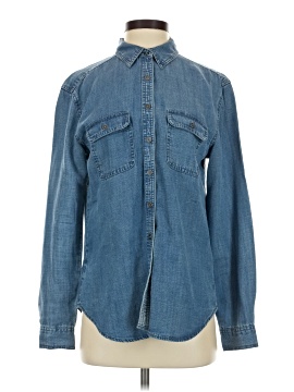 Ann Taylor Loft Long Sleeve Button Down Shirt