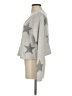 Hippie Rose Stars Silver Pullover Sweater Size S - photo 5