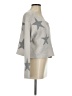 Hippie Rose Stars Silver Pullover Sweater Size S - photo 4