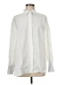 Zara Ivory Long Sleeve Button-Down Shirt Size M - photo 1