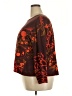Aller Simplement Brown Long Sleeve Blouse Size 2X - photo 5