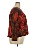 Aller Simplement Brown Long Sleeve Blouse Size 2X - photo 4