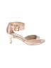 Pelle Moda 100% Leather Gold Sandals Size 8 - photo 1