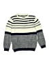 Nukutavake Stripes Gray Pullover Sweater Size 12 - photo 1