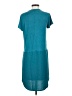 Left Coast by Dolan 100% Polyester Teal Casual Dress Size S - photo 2