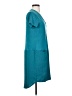 Left Coast by Dolan 100% Polyester Teal Casual Dress Size S - photo 4