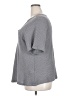 Shein Curve Gray Short Sleeve Top Size 18 Plus (3) - photo 5