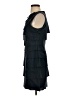 Max and Cleo 100% Polyester Black Cocktail Dress Size 4 - photo 5