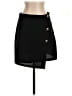 Shein Solid Black Casual Skirt Size 4 - photo 1