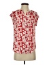 Fun2Fun Red Short Sleeve Blouse Size S - photo 1