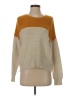 BDG Color Block Tan Pullover Sweater Size S - photo 1