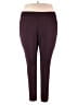 Lane Bryant Solid Burgundy Active Pants Size 22 - 24 Plus - photo 1