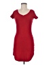 Derek Heart Solid Red Casual Dress Size M - photo 1