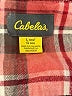 Cabela's 100% Cotton Plaid Red Long Sleeve Button-Down Shirt Size L - photo 7