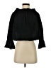 Scoop Black 3/4 Sleeve Blouse Size S - photo 1