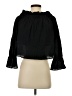 Scoop Black 3/4 Sleeve Blouse Size S - photo 2