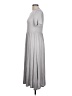Shein Solid Gray Casual Dress Size L - photo 5